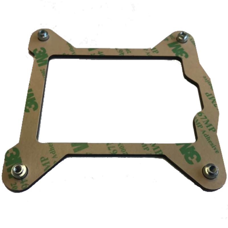 Raised LGA1151, 1150,1155,1156,1200 Socket CPU Backplate PCI Case