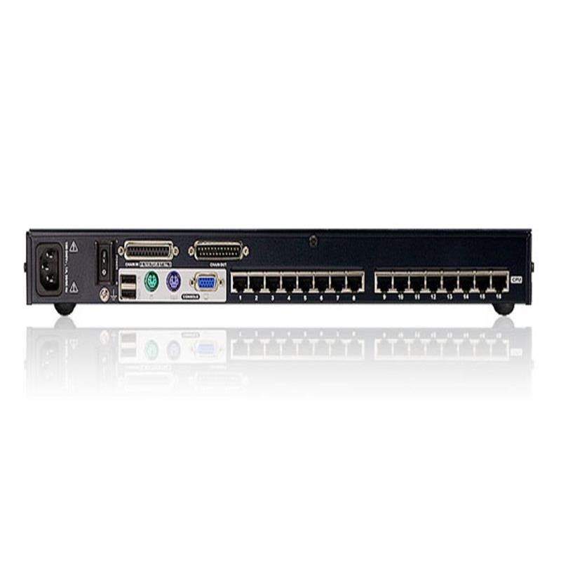 ATEN 16Port Cat 5 KVM Switch with DaisyChain Port PCI Case