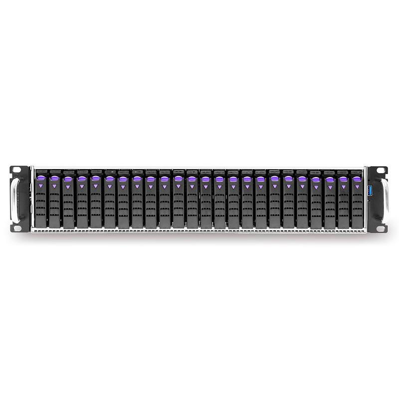 SB201TU, a 2U 24bay highdensity storage server solution. It supports