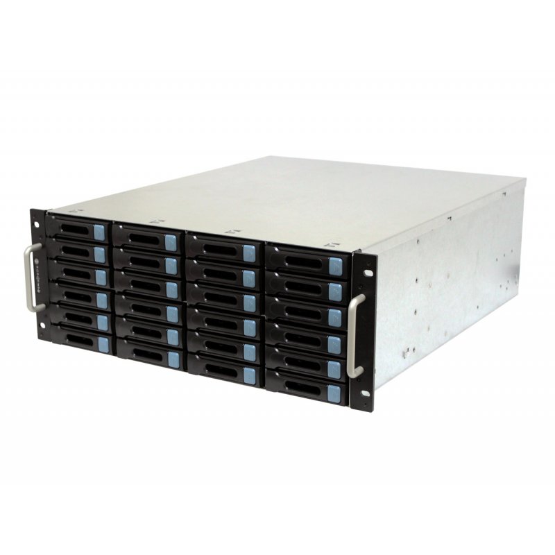 4U 6G JBOD 24 x 3.5" 6G SAS/SATA with a Single HotSwap Expander and a