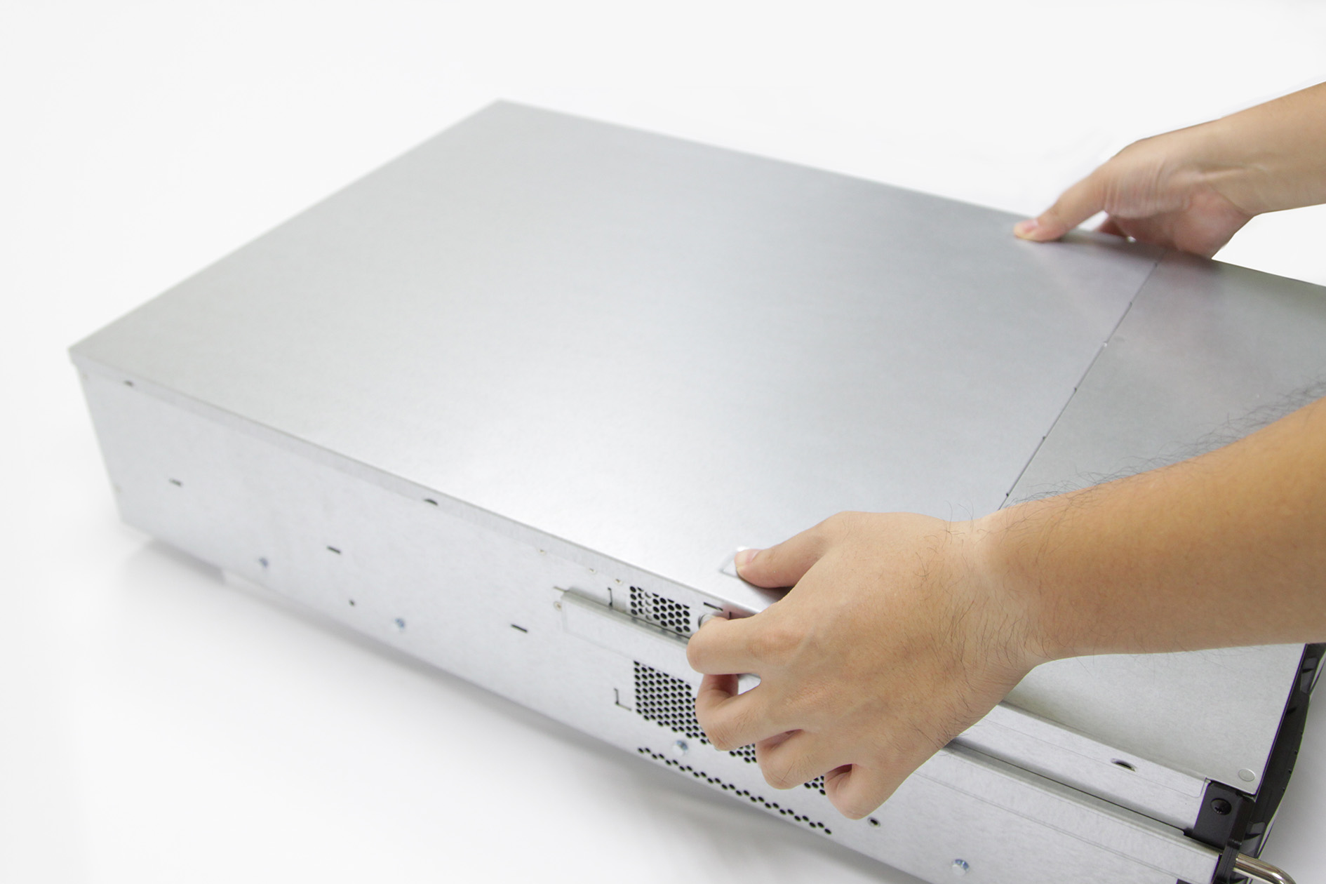 Locate The Release Buttons