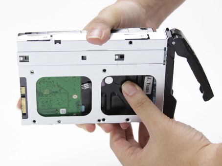 Gently Push Drive From The Bottom