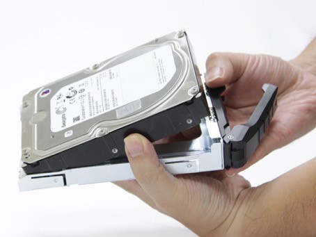 Grasp The Hard Drive As It Is Ejected